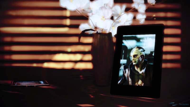 Alien Character on Tablet
