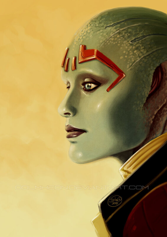 alien character portrait