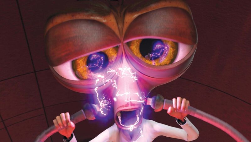 Alien Character Singing