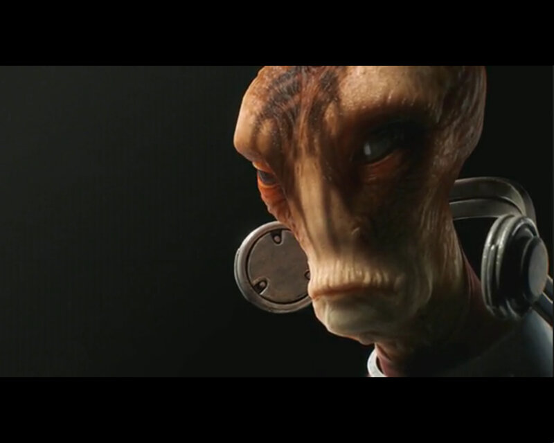 Alien Character with Headset — Brown