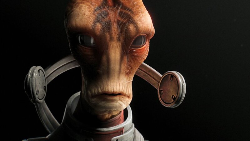 Alien Character with Helmet — Brown