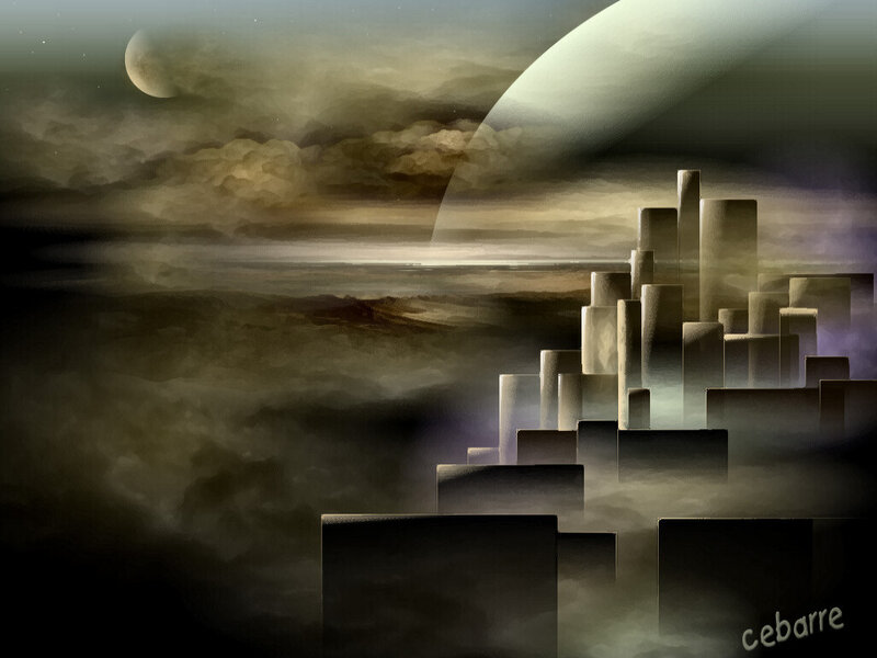 Alien Cityscape