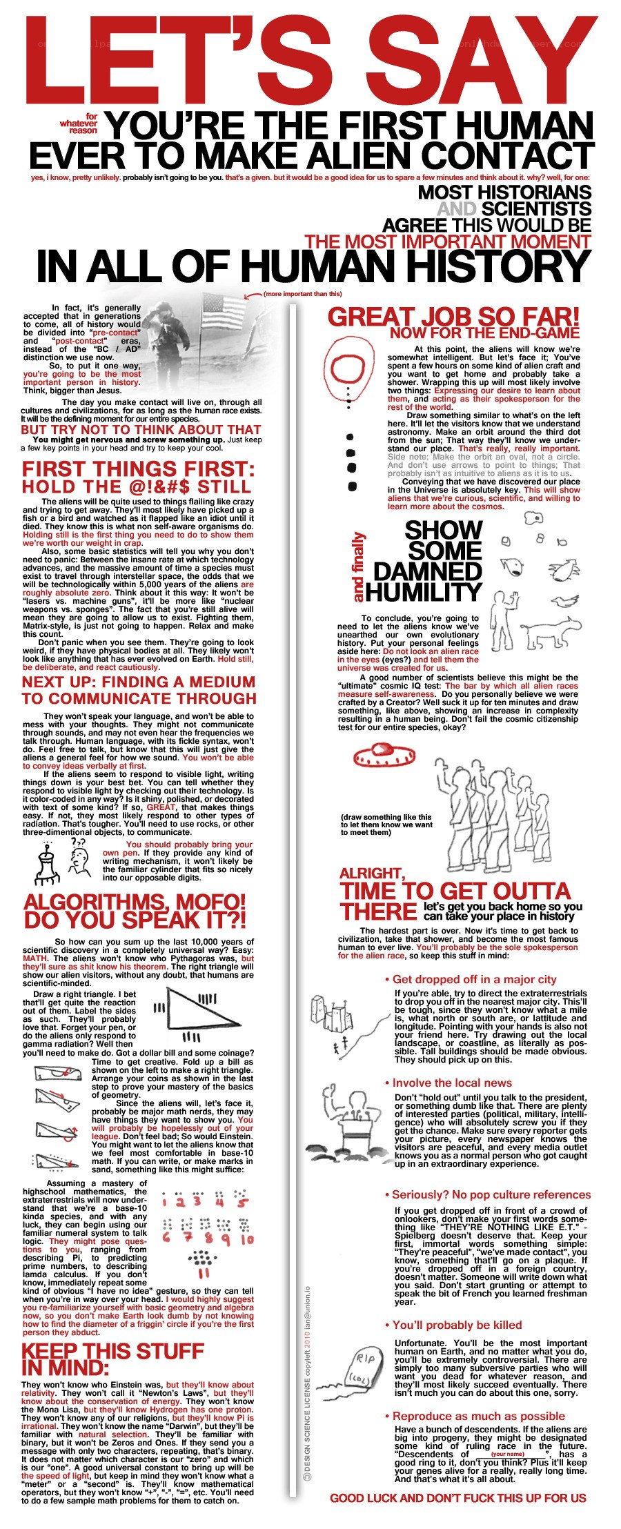 Alien contact guide