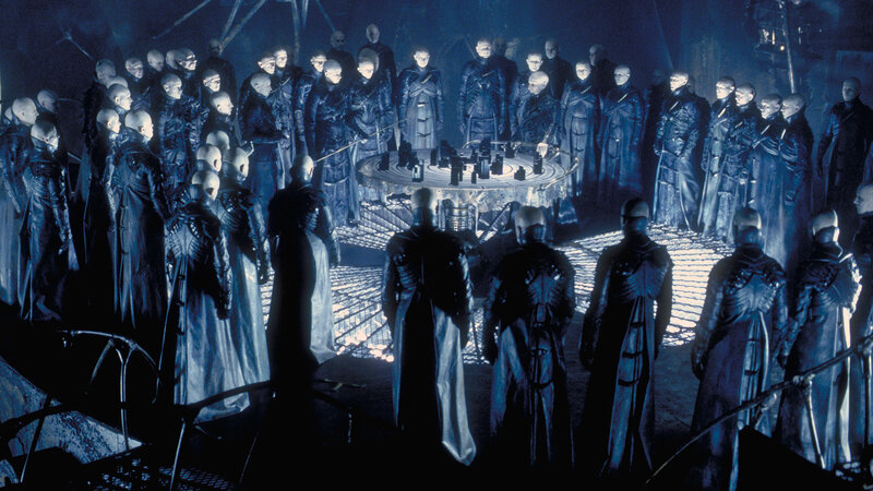 Alien council meeting