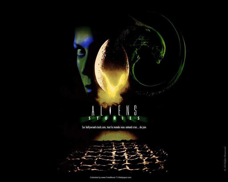 Alien Creature and Human Face