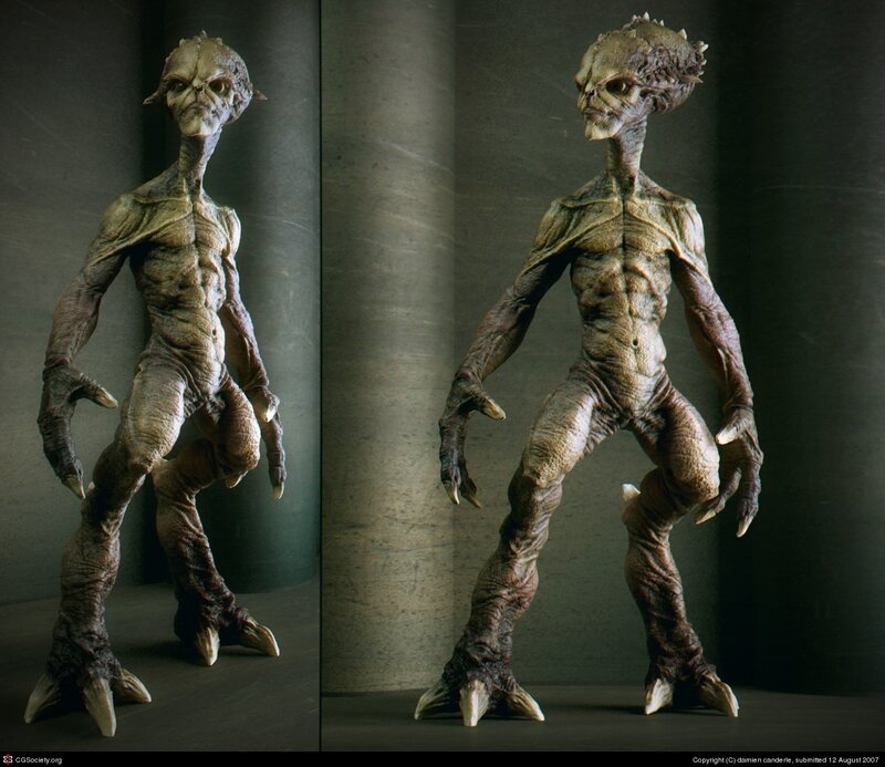 alien creature concept art