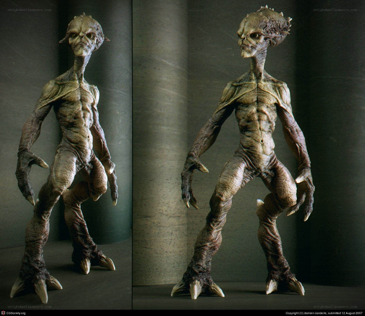 alien creature concept art