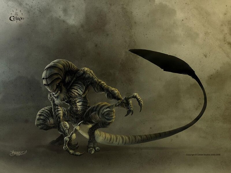 alien creature concept art