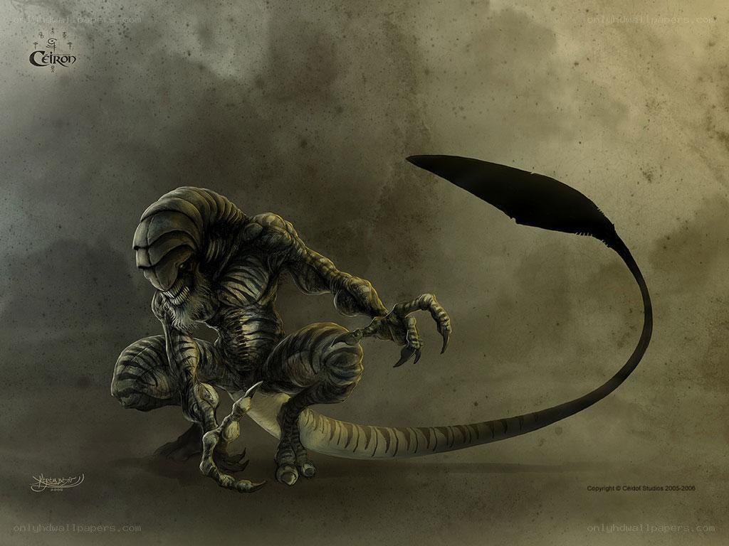 alien creature concept art
