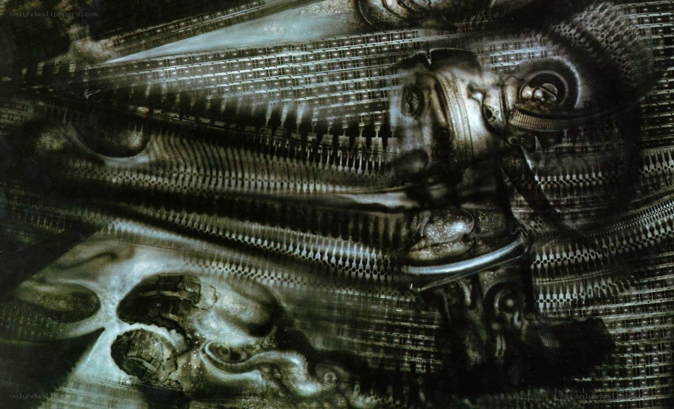Alien creature from the movie