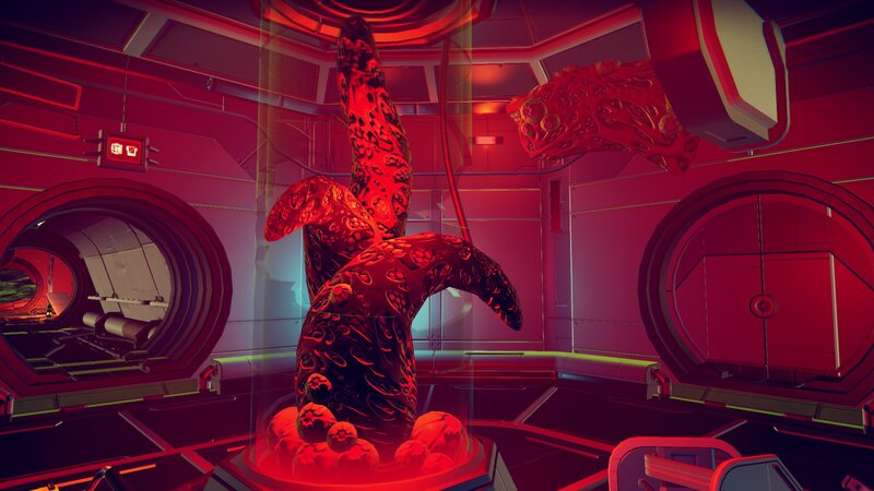 Alien Creature in Containment — Red