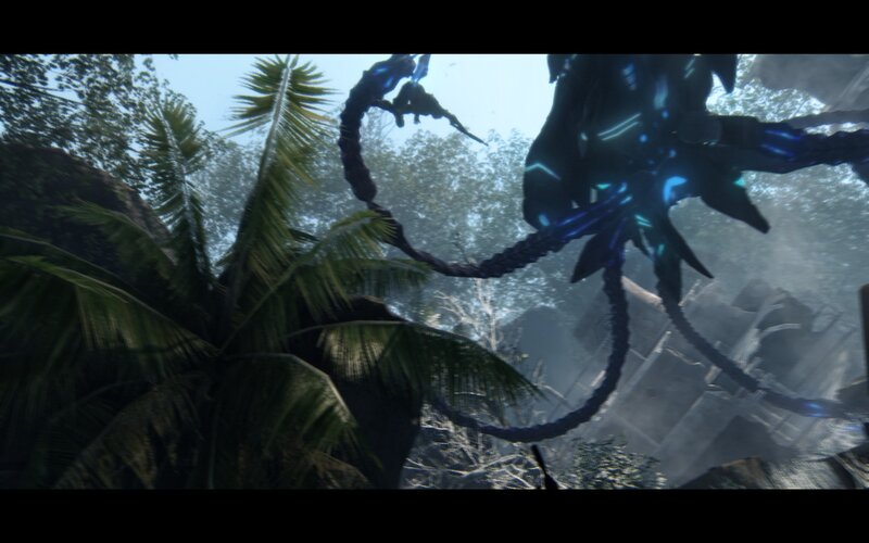 Alien Creature in Jungle — Green