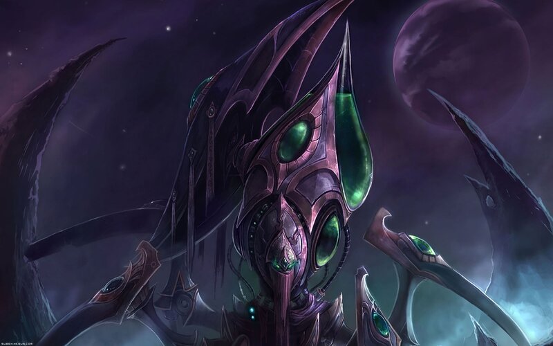 alien creature in space