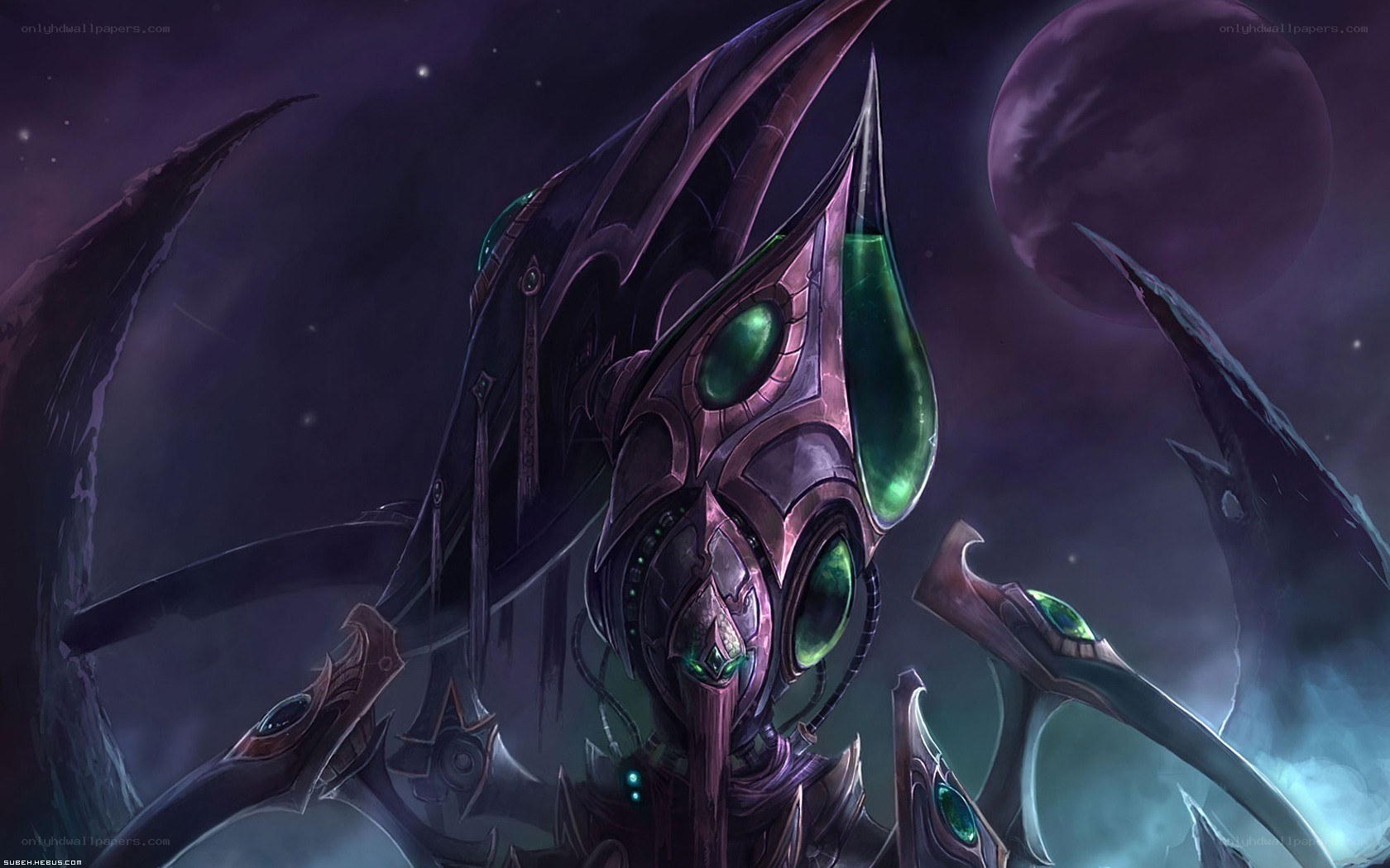 alien creature in space