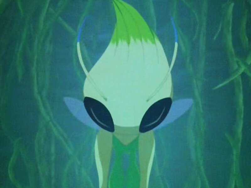 Alien Creature in Water