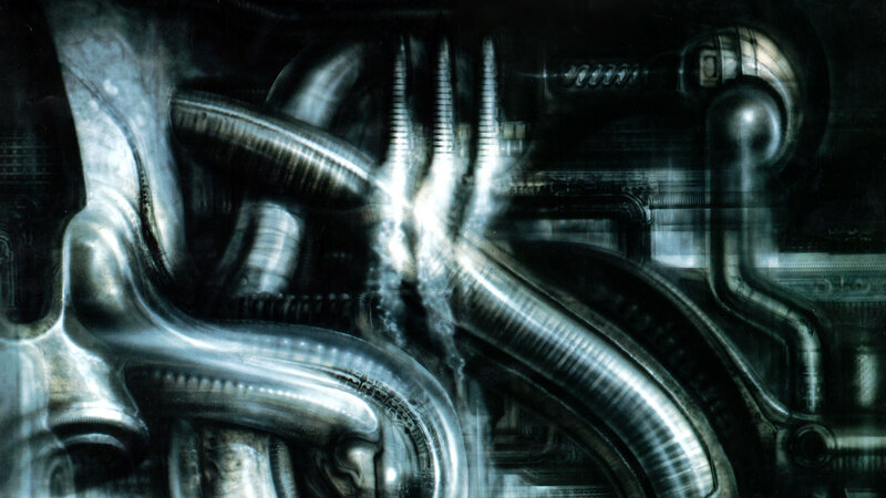 Alien creature interior