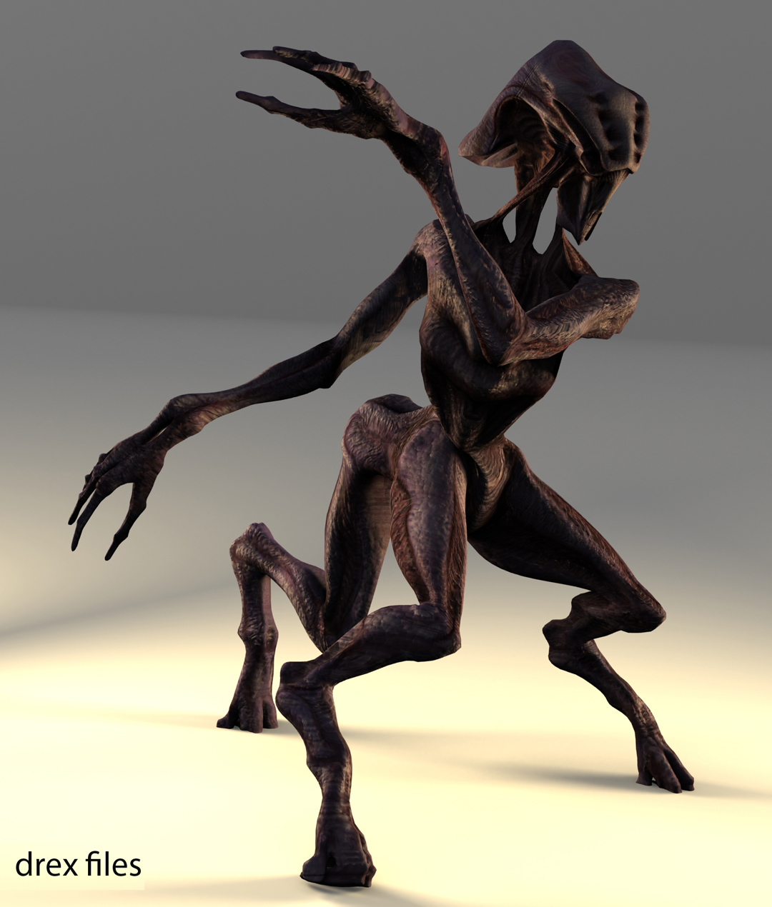 alien creature model