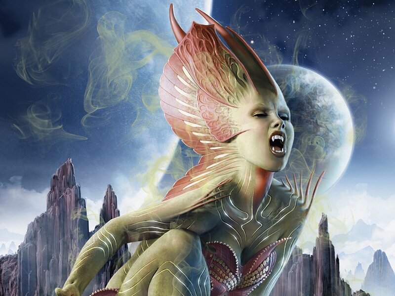 Alien Creature Screaming