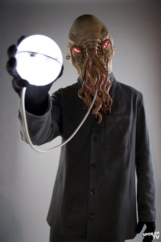 alien creature with glowing orb