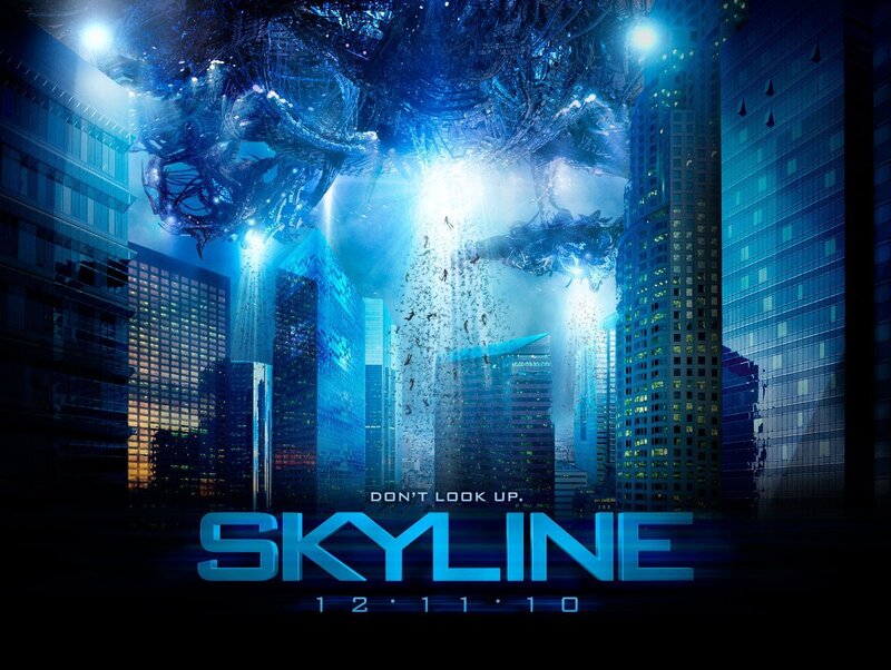 Alien Creatures Attacking City