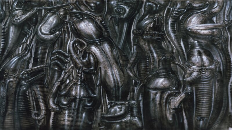 Alien Creatures in Metal — Black