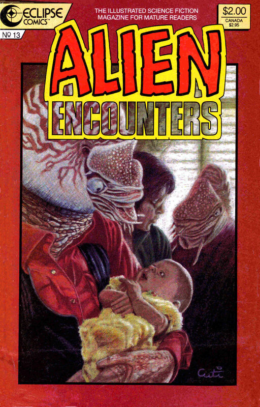 Alien Creatures with Baby
