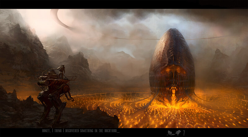 alien discovery on alien planet