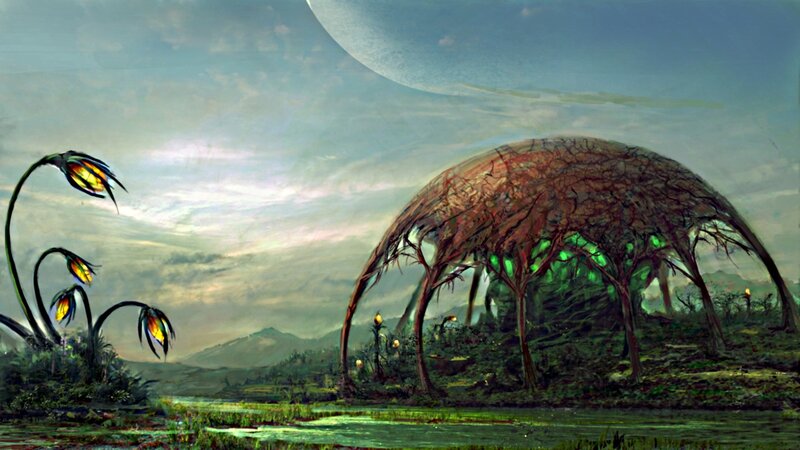 Alien Dome Structure