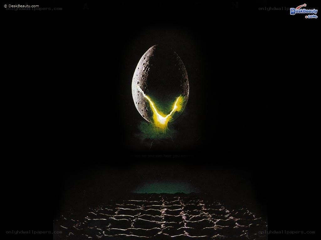 Alien egg hatching