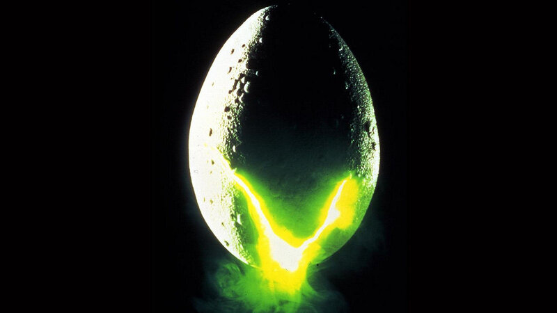 Alien egg hatching