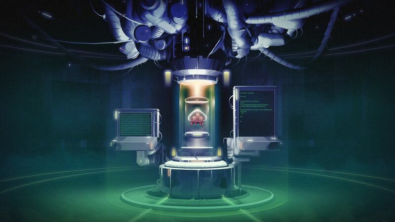 Alien Embryo in Chamber