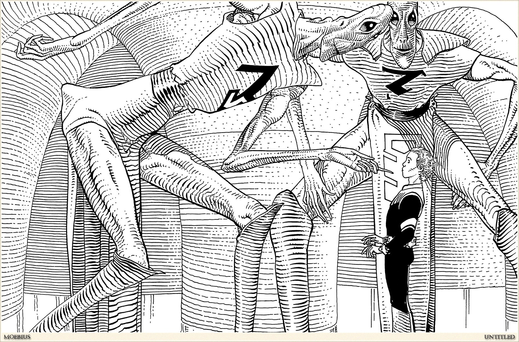 alien encounter illustration