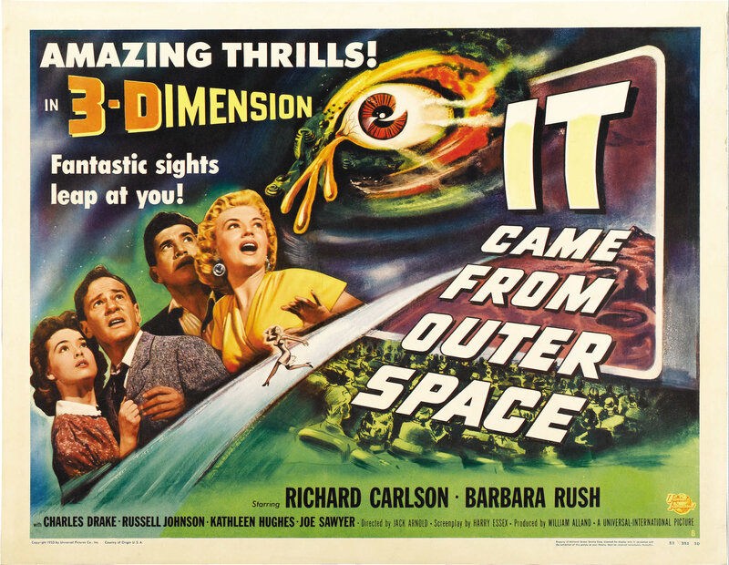 Alien Eye on Movie Poster