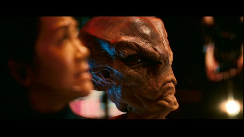 Alien Face in Profile