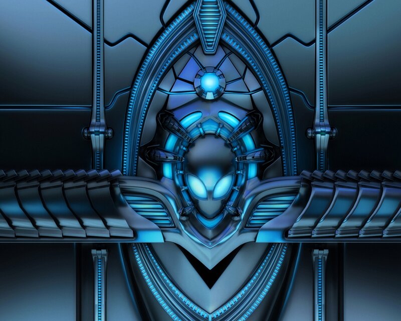 Alien Head Emblem