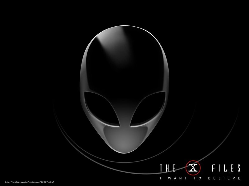 Alien head from The X-Files