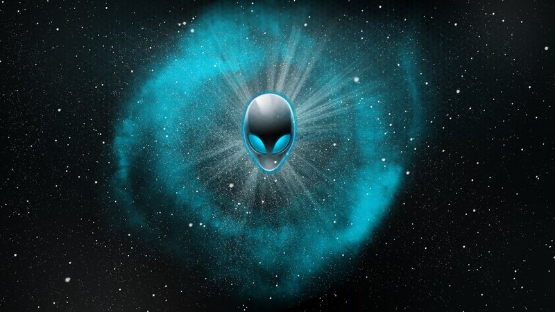 Alien Head in Nebula