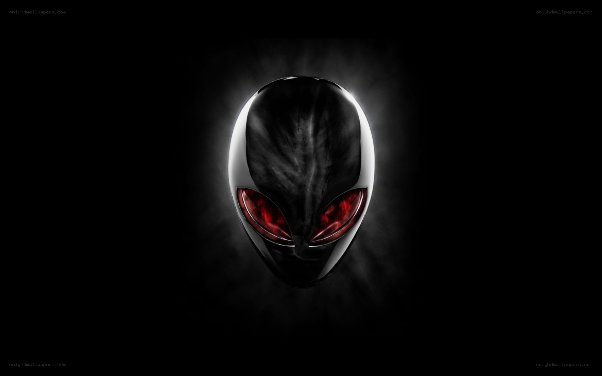 Alien head logo