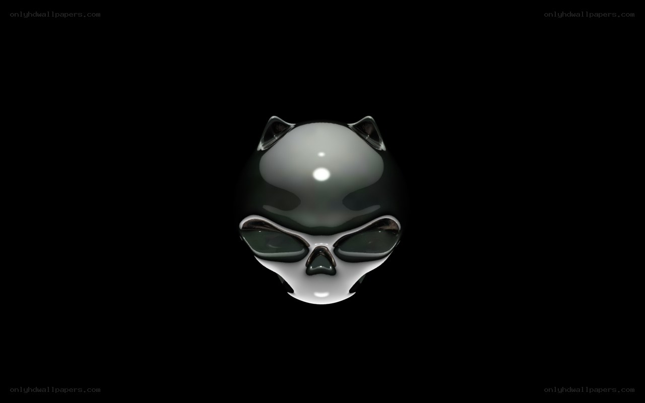 alien head logo