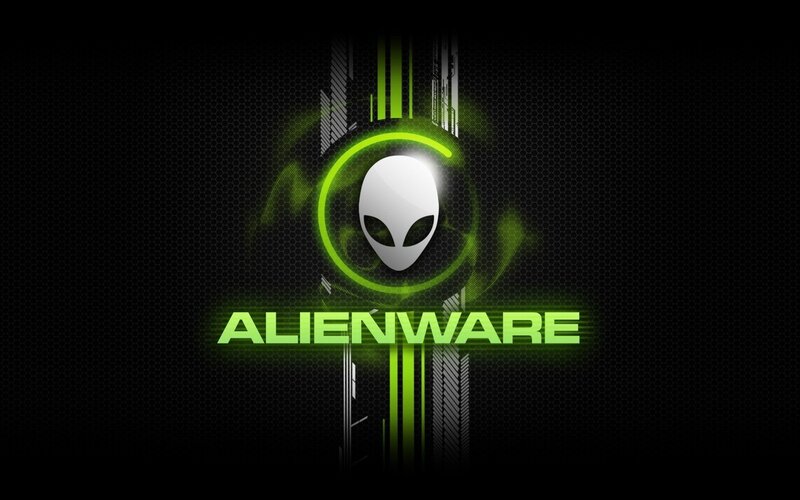 Alien Head Logo — Black, Technological, Digital Art