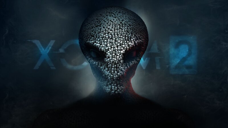 Alien Head Made of Skulls — Black