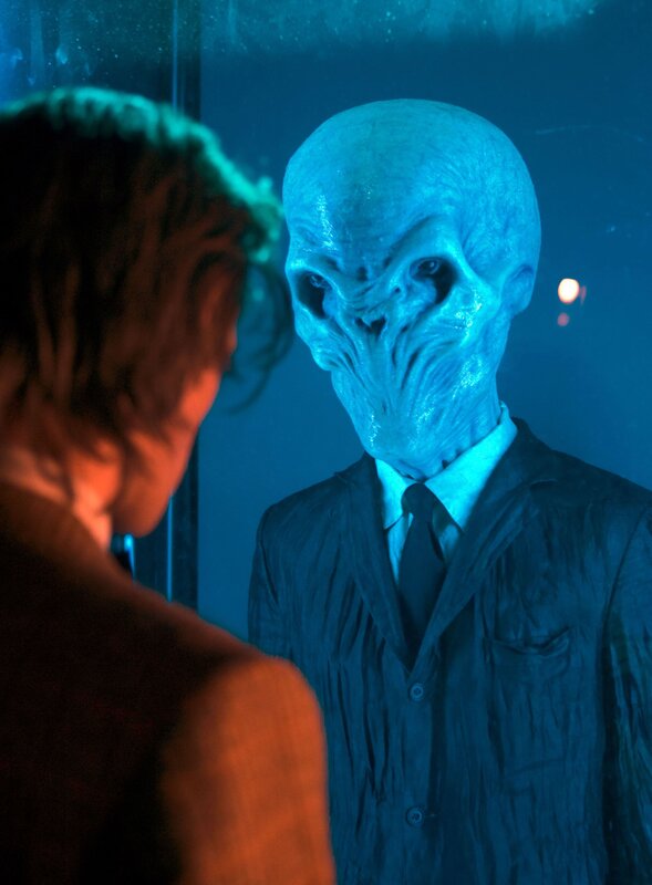 alien in a suit