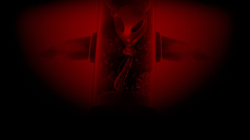 Alien in Containment Tube