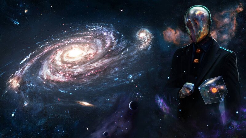 Alien in Space Suit
