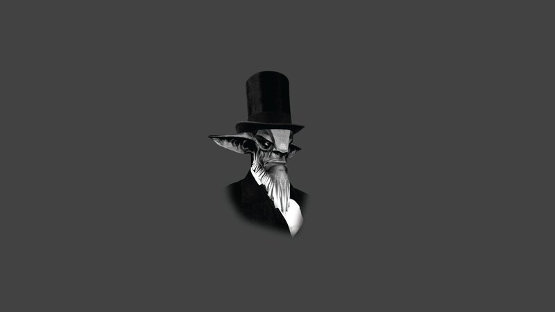 Alien in Top Hat