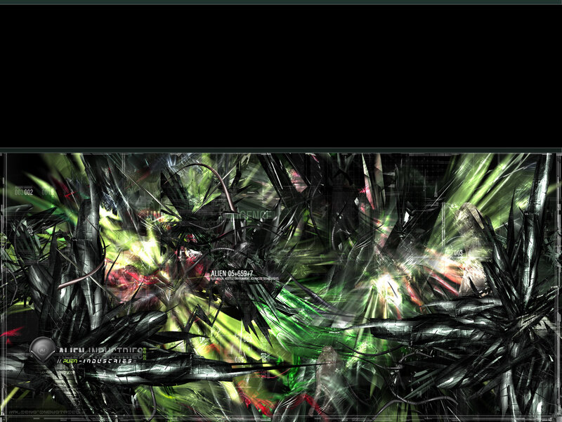 alien industrial abstract