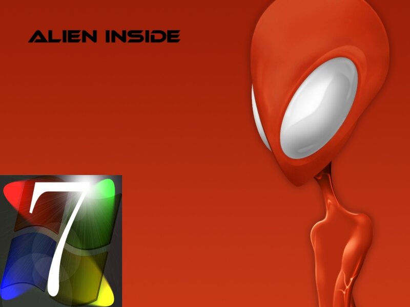 Alien Inside Windows 7