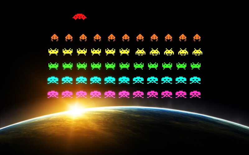Alien Invasion Formation — Black
