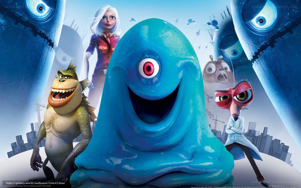 Alien invasion movie poster