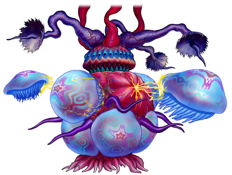 alien jellyfish creature